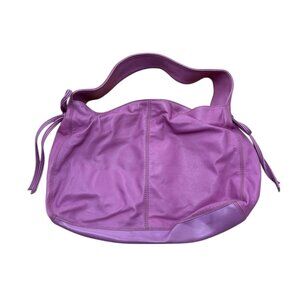 Women’s Vintage Liz Claiborne Pink Leather Shoulder Bag Y2K